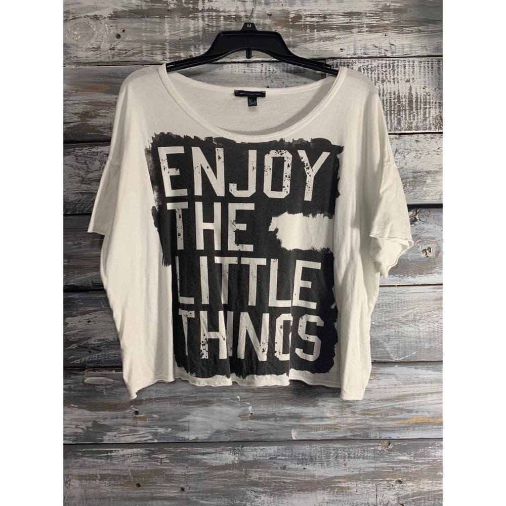 “Enjoy the little things” Crop Top